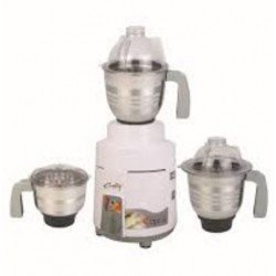 Rally Optra 750 W Mixer Grinder  (White, 3 Jars)